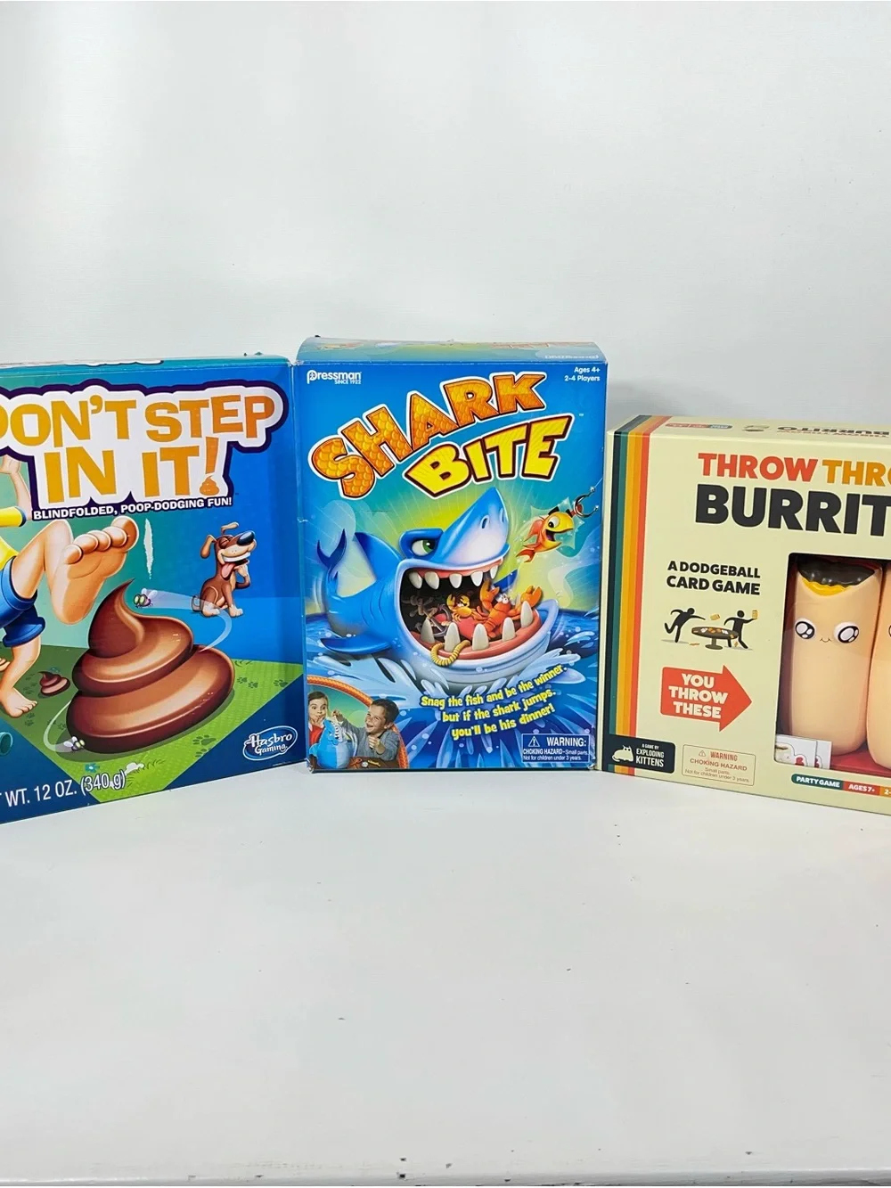 Kids and Family Board Games Bundle Lot of 3 New